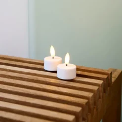 Online Sille LED fyrfadslys, genopladelig Sirius|Kunstige Stearinlys