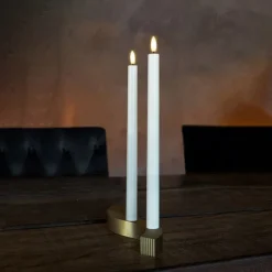 Sille LED kronelys, genopladelig Kunstige Stearinlys