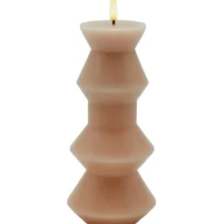 Online Sille Nordic Sculpture Geometri kunstig stearinlys, Sirius|Kunstige Stearinlys