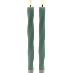 Outlet Sille Nordic Sculpture Twist kunstig stearinlys, Sirius|Kunstige Stearinlys