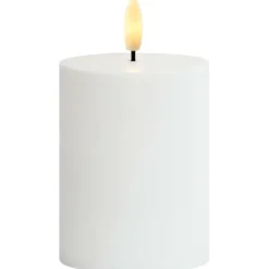 Best Sille solcelle LED bloklys Kunstige Stearinlys