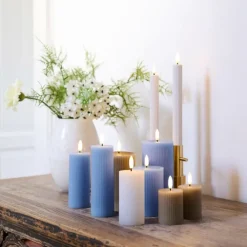 Hot Smilla LED bloklys, genopladelig, Sirius|Kunstige Stearinlys