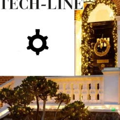 Tech-Line fordelerring med 5 udgange Udendørs Julelys|Sirius