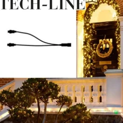 Discount Tech-Line 2-split Udendørs Julelys