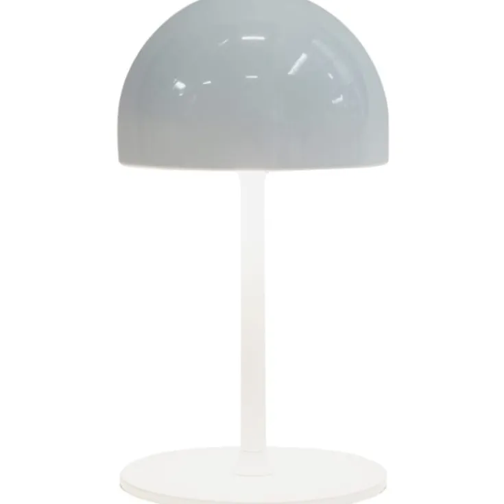 Hot Tim genopladelig bordlampe, hvid, 22 cm Udendørs Bordlamper|Udendørs Batterilamper