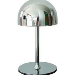 Online Tim genopladelig bordlampe, krom, 22 cm Udendørs Bordlamper|Genopladelige Lamper