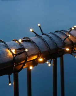 New Top-Line Energy udendørs lyskæde, 300 varm hvide lys, 30 meter, forlænger Udendørs Julelys|Sirius