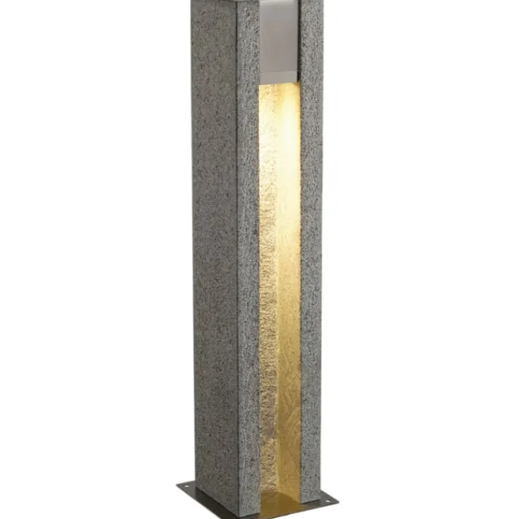 Sale ARROK SLOT Salt & Pepper Granit havelampe Havelamper|Slv