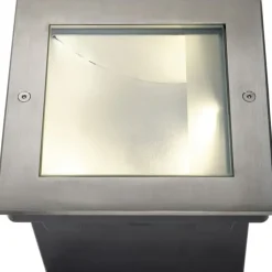 Sale Dasar 255 Square nedgravningsspot Slv|Udendørs Spots