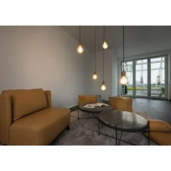 New Fitu rund loftroset til 3 lamper, Baldakiner