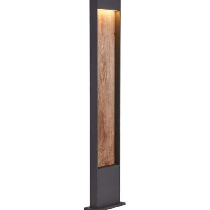 Clearance Flatt Pole havelampe, brun, Havelamper