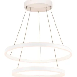 One Double pendel, hvid, Ø60 cm Slv