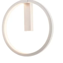 Outlet One væglampe, hvid, Ø40 cm Væglamper|Slv