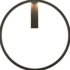 Clearance One væglampe, sort, Ø60 cm Væglamper|Slv