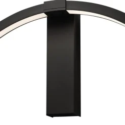Clearance One væglampe, sort, Ø60 cm Væglamper|Slv