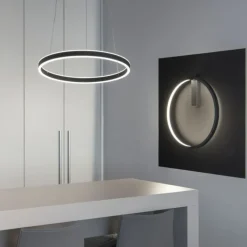 Clearance One væglampe, sort, Ø60 cm Væglamper|Slv