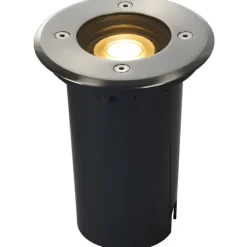 New Solasto 120 nedgravningsspot, rund Slv|Udendørs Spots