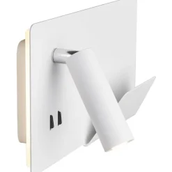 Outlet Somnila USB væglampe, hvid, Slv
