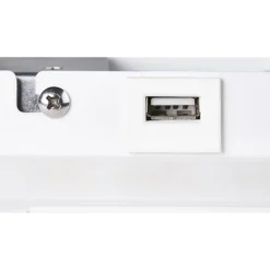 Outlet Somnila USB væglampe, hvid, Slv