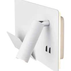 Discount Somnila USB væglampe, hvid, Slv