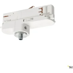 S-Track 3F pendeladapter, hvid Strømskinner
