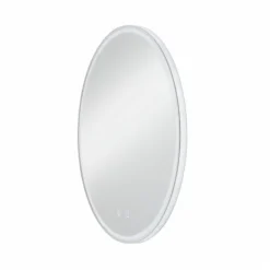 Discount Trukko spejl med lys, Ø60 cm Spejle Med Lys|Slv