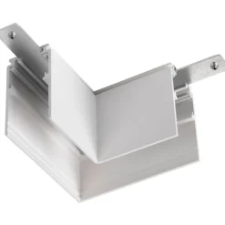 Discount 48V Track L-samlestykke til dybe påbygningsskinner, venstre, Strømskinner|Slv