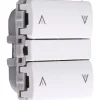 Zigbee batteritryk til LK Fuga, op/ned, hvid Lysdæmpere