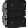 Zigbee batteritryk til LK Fuga, tænd/sluk og op/ned, grå Lysdæmpere