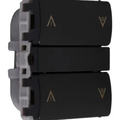 Zigbee batteritryk til LK Fuga, tænd/sluk og op/ned, grå Lysdæmpere