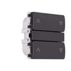 Zigbee batteritryk til LK Fuga, tænd/sluk og op/ned, grå Lysdæmpere