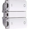 New Zigbee batteritryk til LK Fuga, tænd/sluk, hvid Lysdæmpere