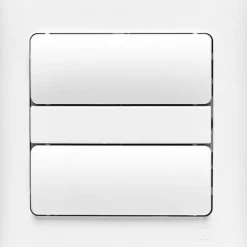 New Zigbee kontakt/lysdæmper til LK Fuga, tænd/sluk tangenter i blank med LK Soft 63 ramme & monteringsramme Lysdæmpere
