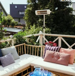 Sale Eco+ Pro BTC terrassevarmer 3-trin, 2000W, Terrassevarmere|Solamagic