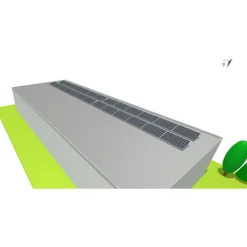 Solcelle pakkeløsning til tagpap, fladt tag, 10,53kWp Solcelleanlæg