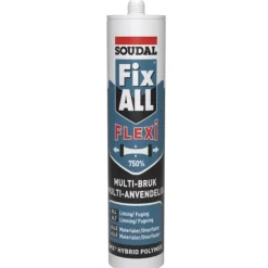 Discount Fix All fleksibel lim/fugemasse 290 ml, Fuge & Lim