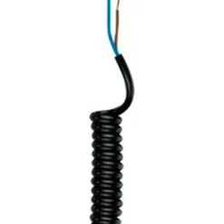 Spiralledning 2x0,75mm² , 1,0/4,0mtr Plastledninger