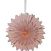 Crystal julestjerne med lys, 50 cm, lyserød Julestjerner Med Lys