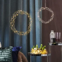 Hot Curly juledekoration, Ø48, Julepynt Med Lys