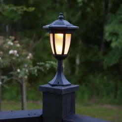 Best 4-i-1 solcelle havefakkel Solcellelamper|Udendørs Batterilamper
