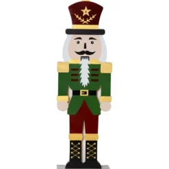 New nøddeknækker figur, Julepynt Med Lys