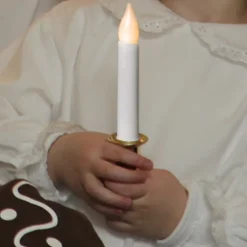 Discount Santa Lucia lucialys til batteri, Julepynt Med Lys