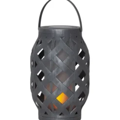 New solcelle lanterne, flammelys Udendørs Bordlamper|Solcellelamper