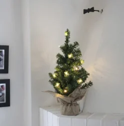 Sale Toppy kunstigt juletræ med lys, 40 cm Kunstige Juletræer