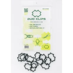 Clearance 100 stk rilleclips til ledninger og rør, Ø22-50 mm Kabelclips- & Bøjler