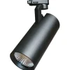Outlet 24 stk Virgo 3F skinnespot, sort Skinnespots