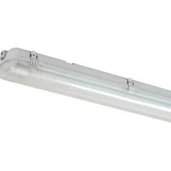 Clearance 8 stk GN Diolum polyesterarmatur til LED rør, Gn Belysning|Led Armaturer