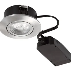 Outlet 10 stk GN "Diospot 30" LED spot V.2, børstet stål, 2700K Gn Belysning