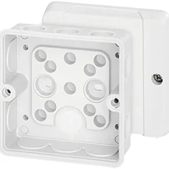 Clearance 5 stk DE9321 membrandåse, 88x88 mm, Samledåser