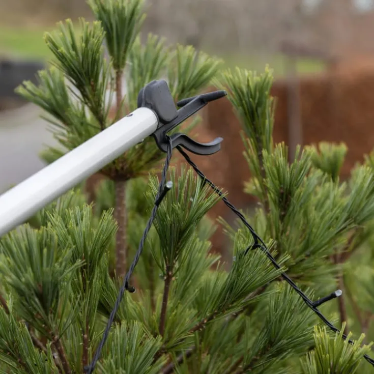 Sale 6 stk teleskoprør til opsætning af lyskæder Udendørs Julelys